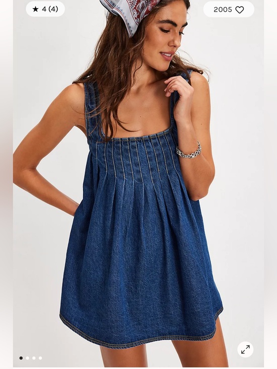 Free People Dresses & Skirts - Free People Katie Denim Tunic
